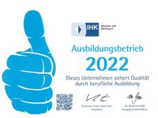 Ausbildungsbetrieb IHK 2022 Ausbildungsbetrieb IHK 2022